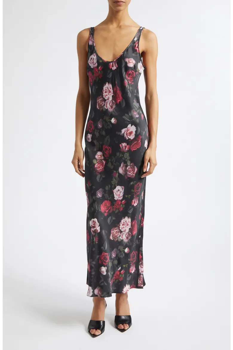 Akiya Floral Print Sleeveless Maxi Dress (Women) | Nordstrom | Nordstrom
