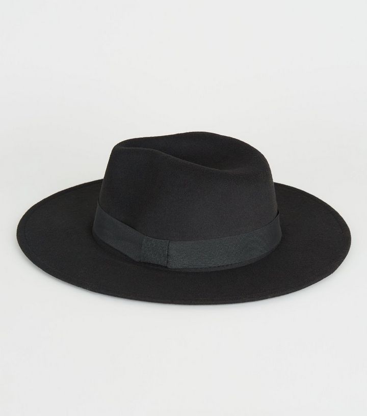 Black Fedora Hat
						
						Add to Saved Items
						Remove from Saved Items | New Look (UK)