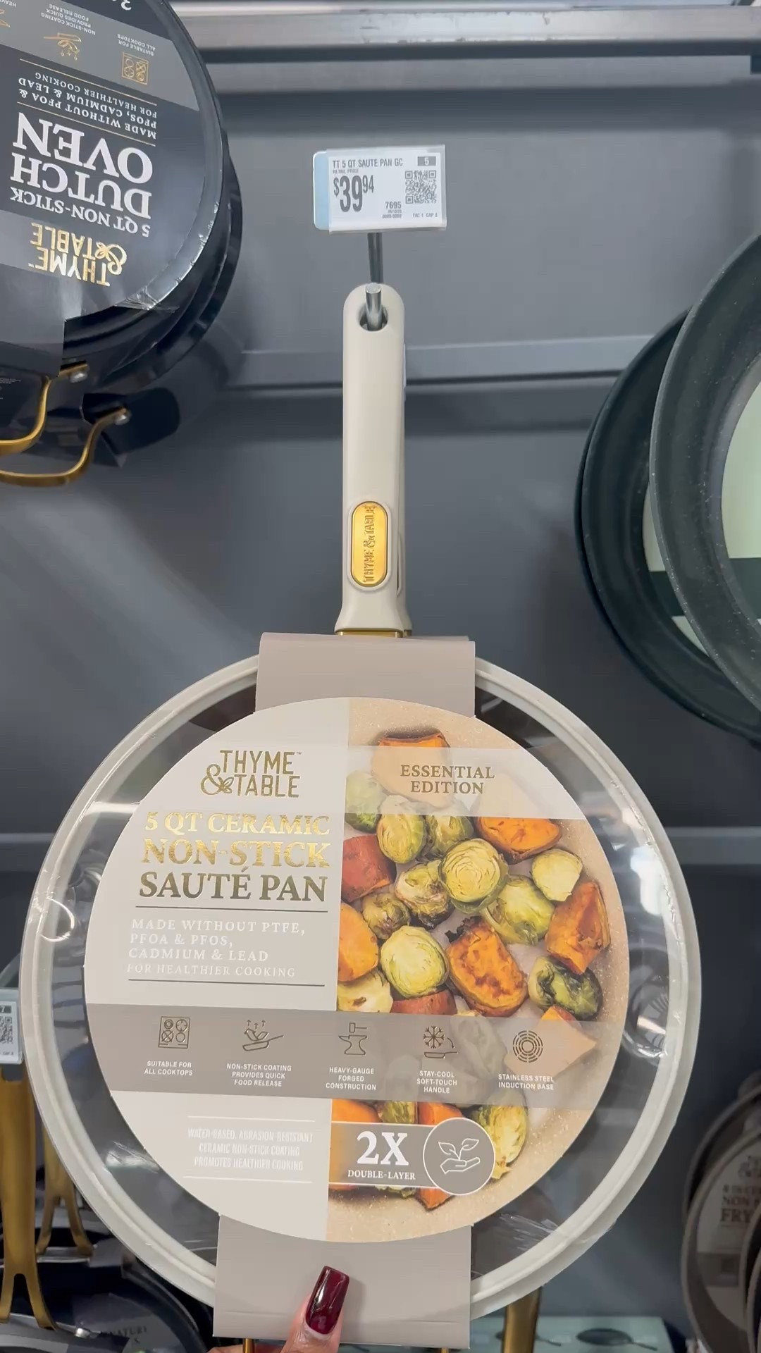 I found these cookware sets at Walmart! Thyme and Table 🙌🏾

Kitchen essentials. Sauté pan. Pot and pan set. Dutch oven. Walmart home. Walmart Finds.

#LTKSeasonal #LTKFamily #LTKHome