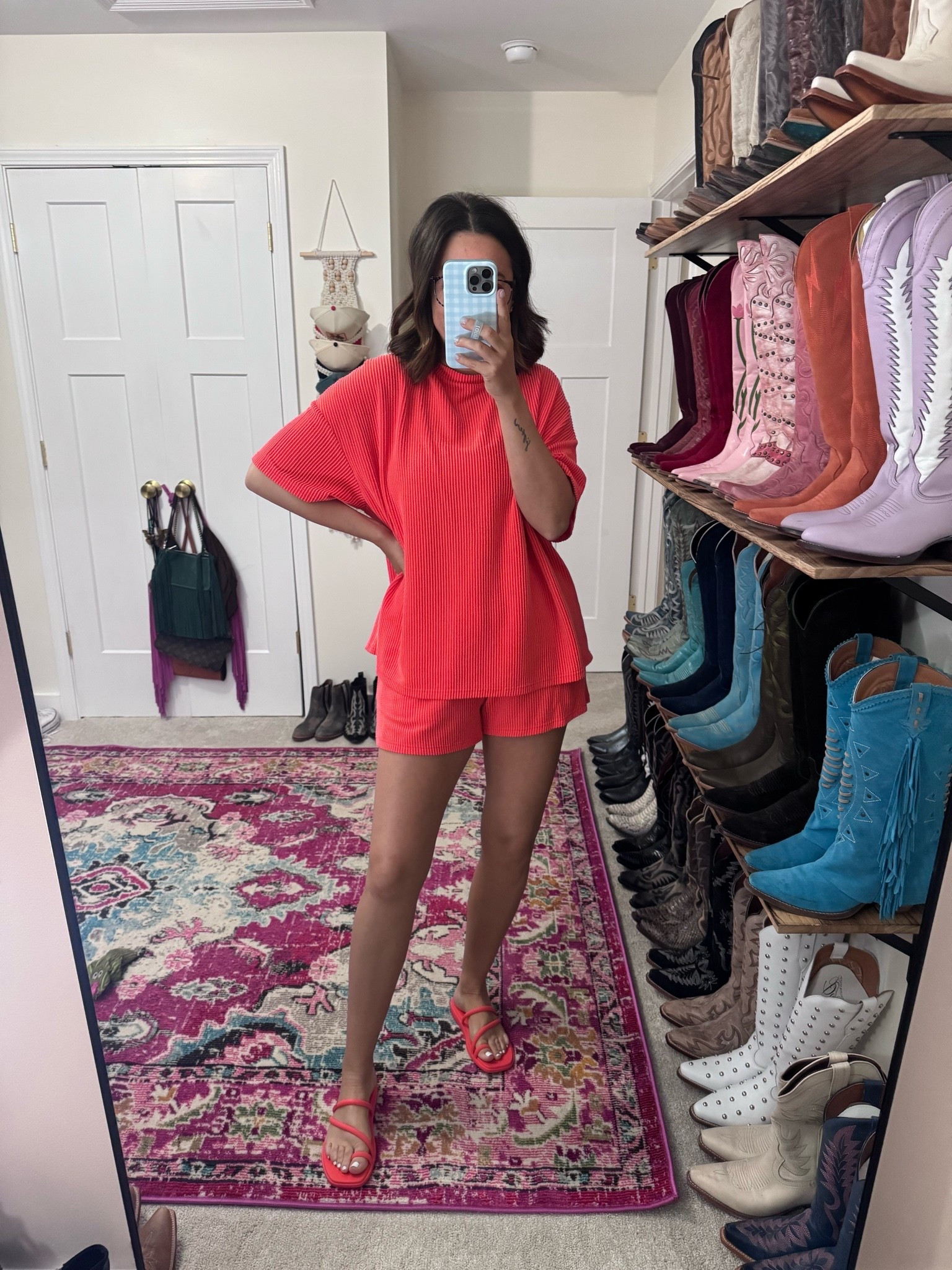 Wearing a medium  in this Amazon two piece set and love my croc sandals

#LTKootd #LTKgrwm #LTKdayinmylife