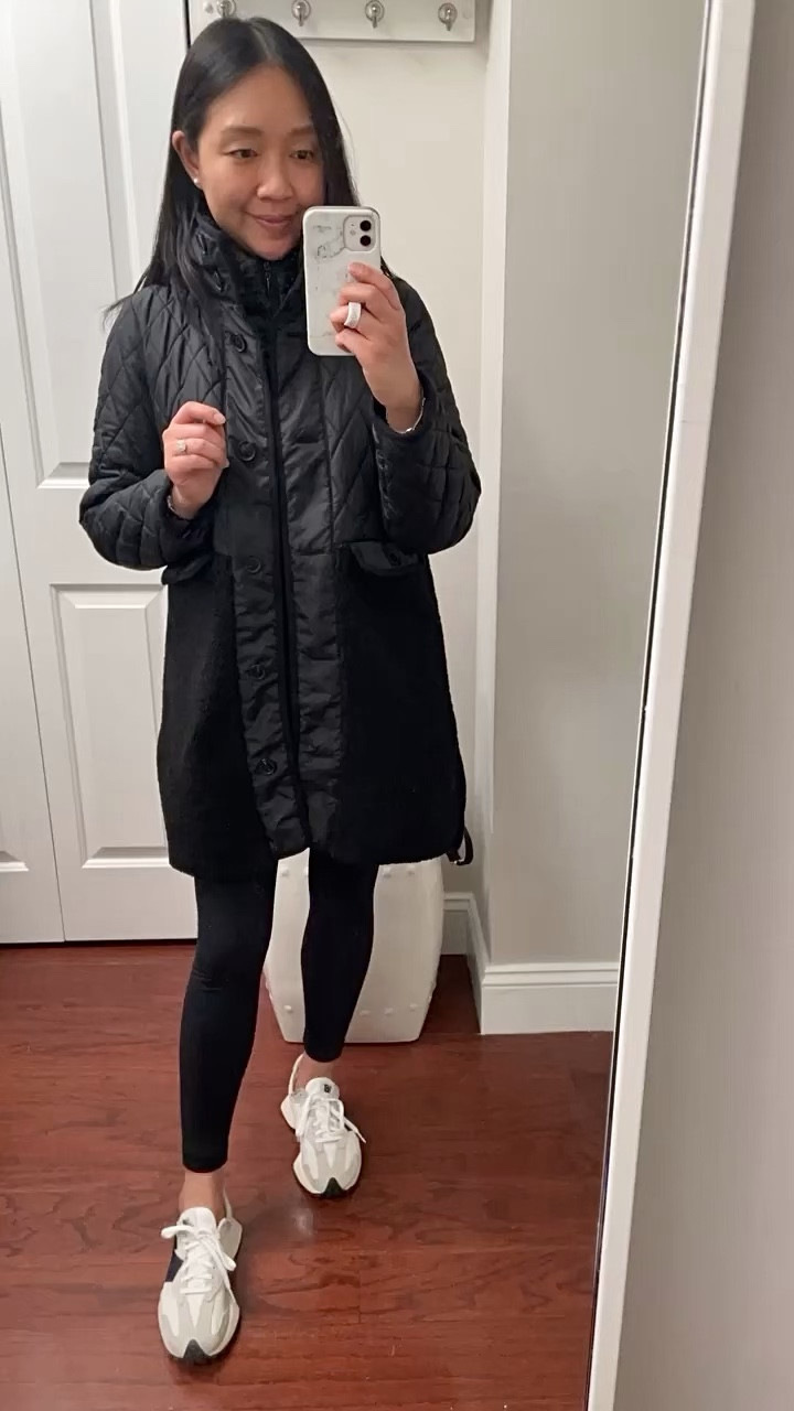 Layering puffer vest in size XS

LOFT shearling coat in size XXS petite. It's runs large and fits like XXS-XS regular. 

I'm 5' 2.5" and 111 pounds.

#LTKsalealert #LTKover40 #LTKSeasonal