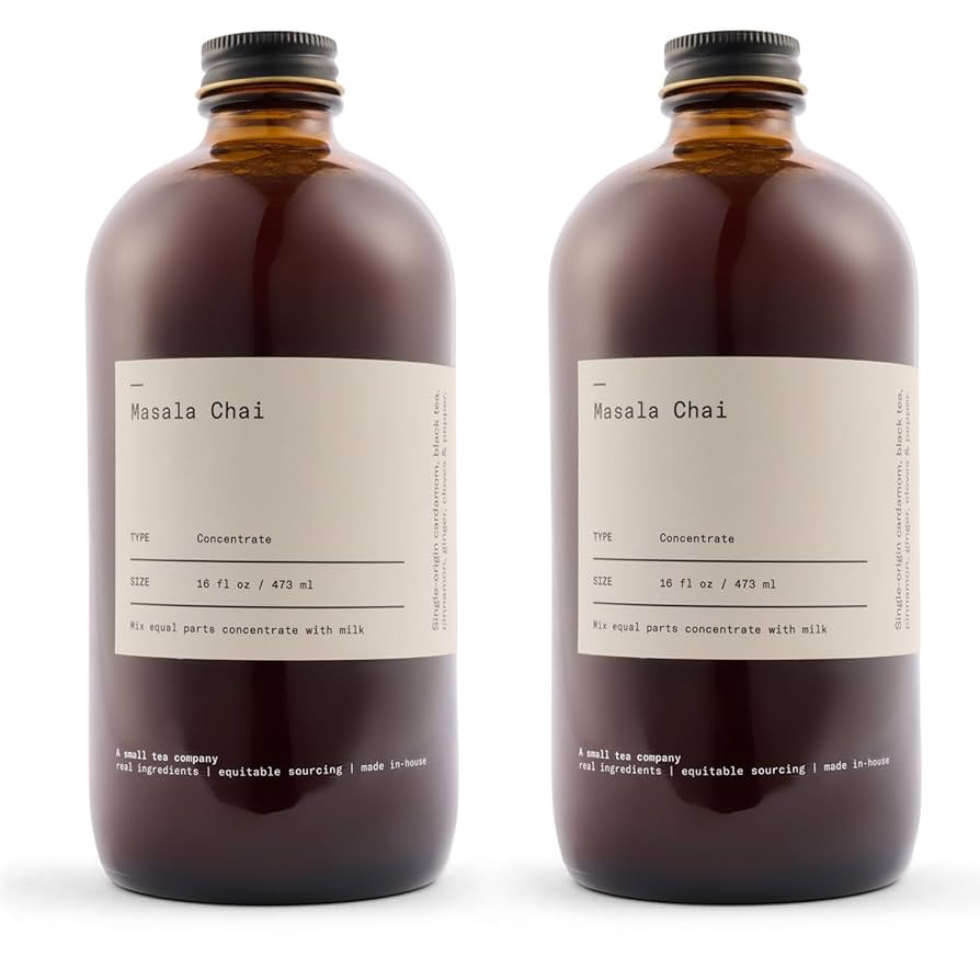 Dona Original Masala Chai Concentrate, Small-Batch, Single-Origin Spices, Hot or Iced Chai, 16 Fl... | Amazon (US)