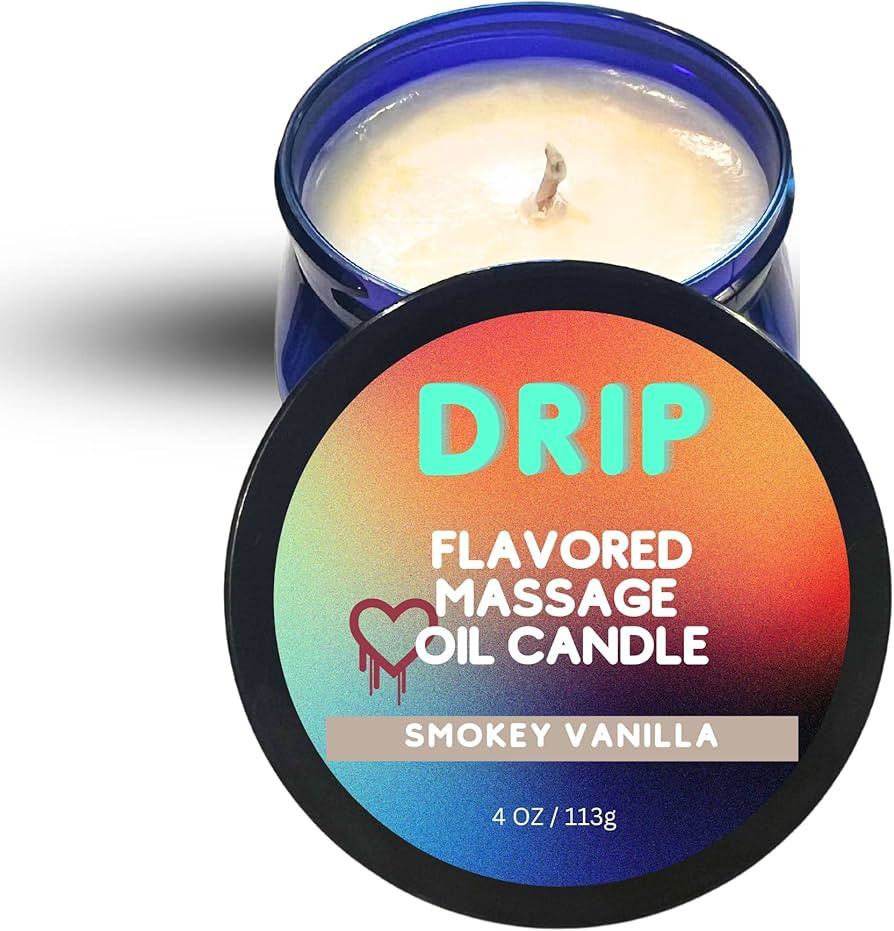 Drip Massage Candle, Massage Oil Candle Body Oil - Couples Gifts, Massage Oil for Massage Therapy | Amazon (US)