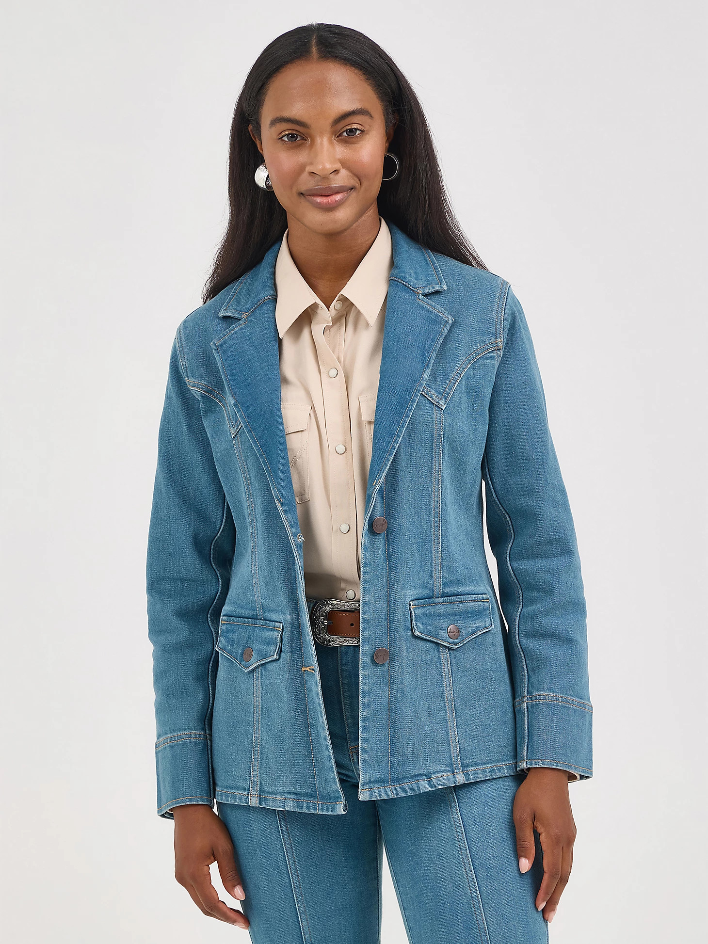 Women's Wrangler Denim Blazer | Wrangler