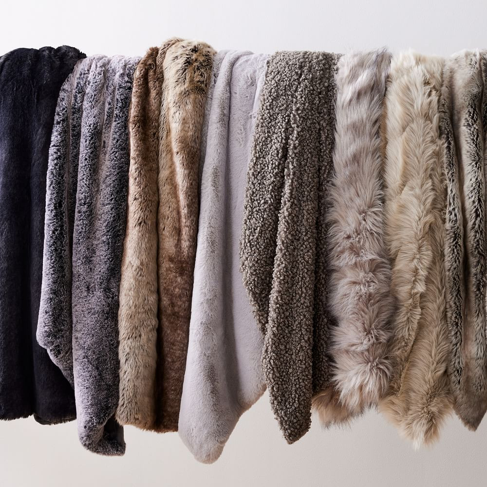 Faux Fur Throws | West Elm (US)