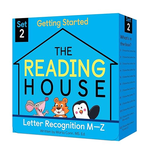 The Reading House Set 2: Letter Recognition M-Z     Paperback – January 5, 2021 | Amazon (US)