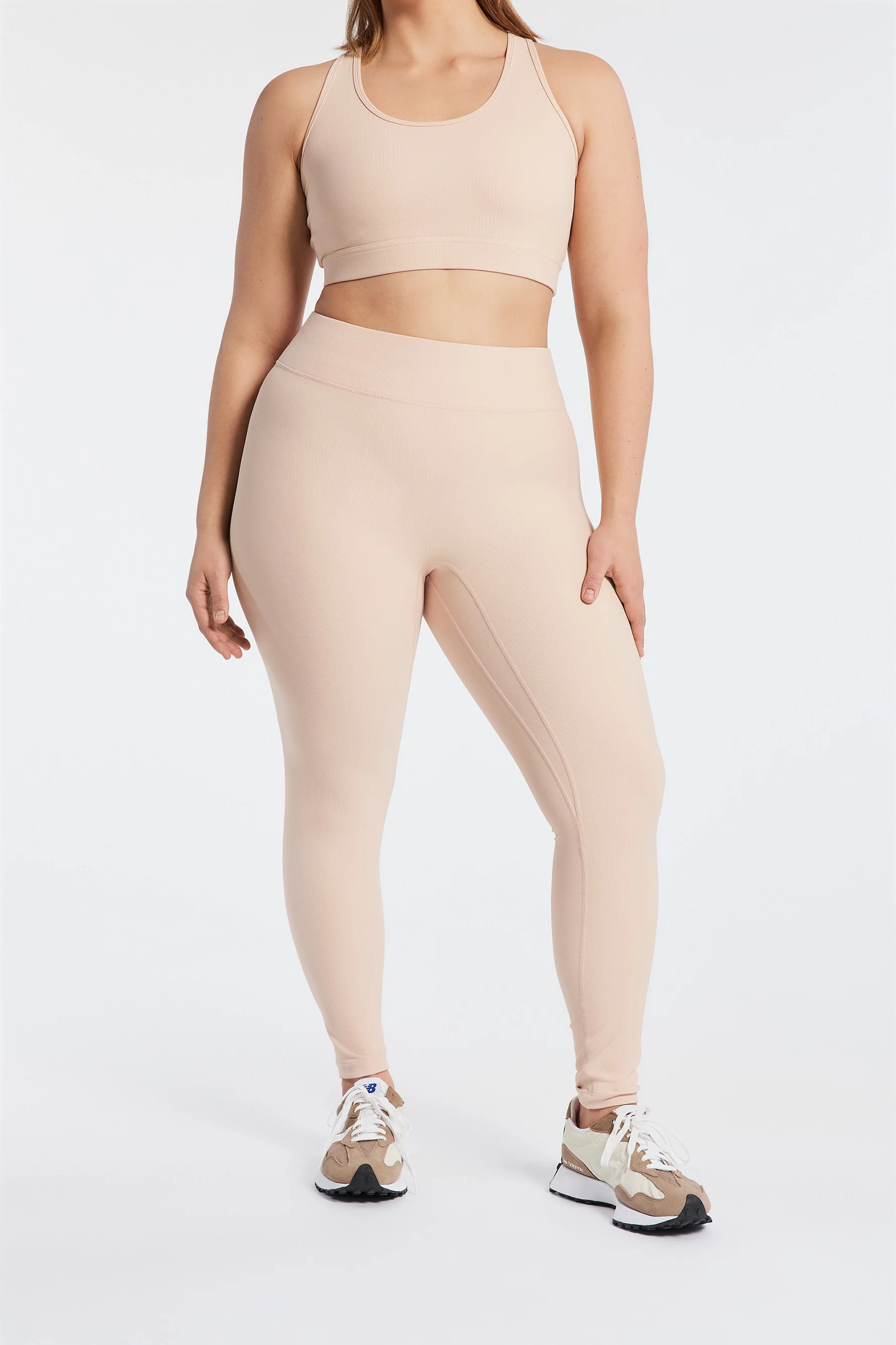 Sport Rib Center Stage Legging | Bandier