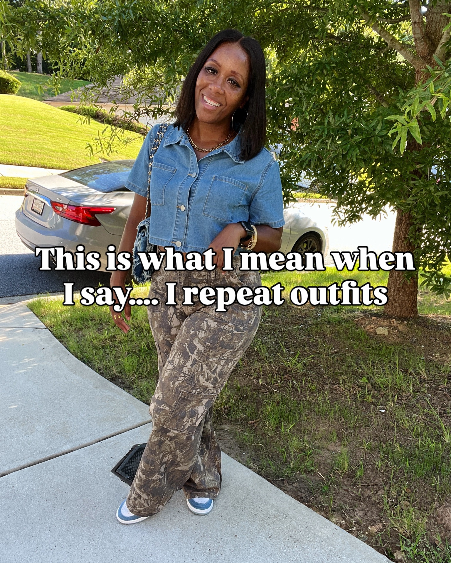 This is what I mean when I say, I REPEAT my outfits.