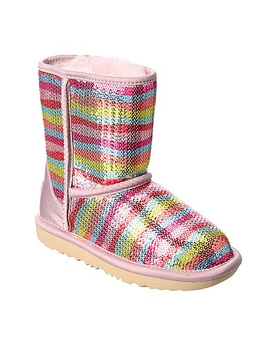 Classic Short II Mural Leather Kid's Boot | Gilt & Gilt City