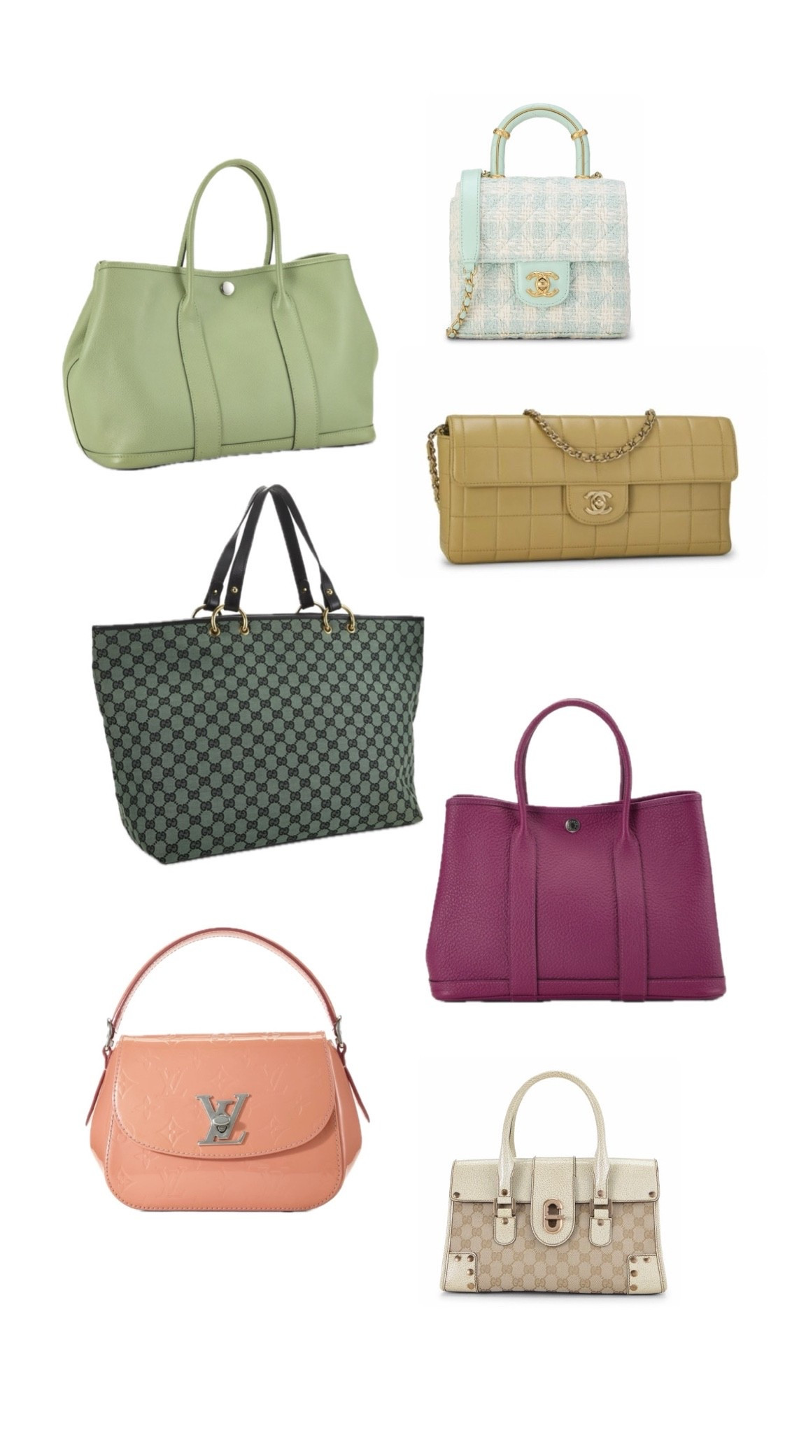Luxury Bags for the Spring & Summer

What Goes Around NYC Summer Sale

Fun and colorful bags for the spring and summer, Louis Vuitton, Channel, Gucci, Hermes

#LTKTravel #LTKSeasonal #LTKWorkwear