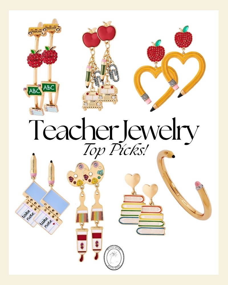 These would make great back to school gifts for teachers! 

Target just dropped a cute selection!


back to school shopping, teacher jewelry finds, back to school finds, target style, under $30, under $20, teacher style, teacher inspo

#LTKSeasonal #LTKootd #LTKdayinmylife