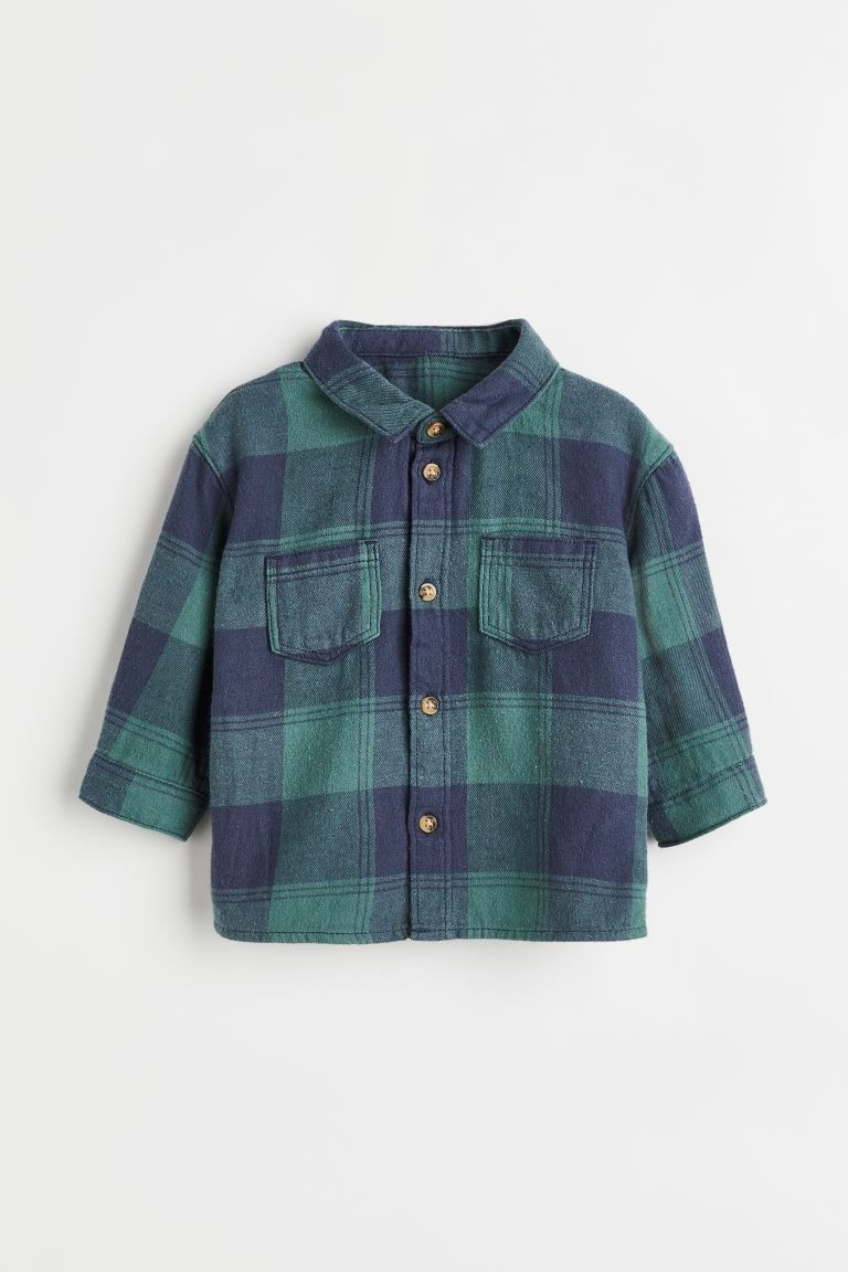 Hemd aus Baumwollflanell | H&M (DE, AT, CH, NL, FI)