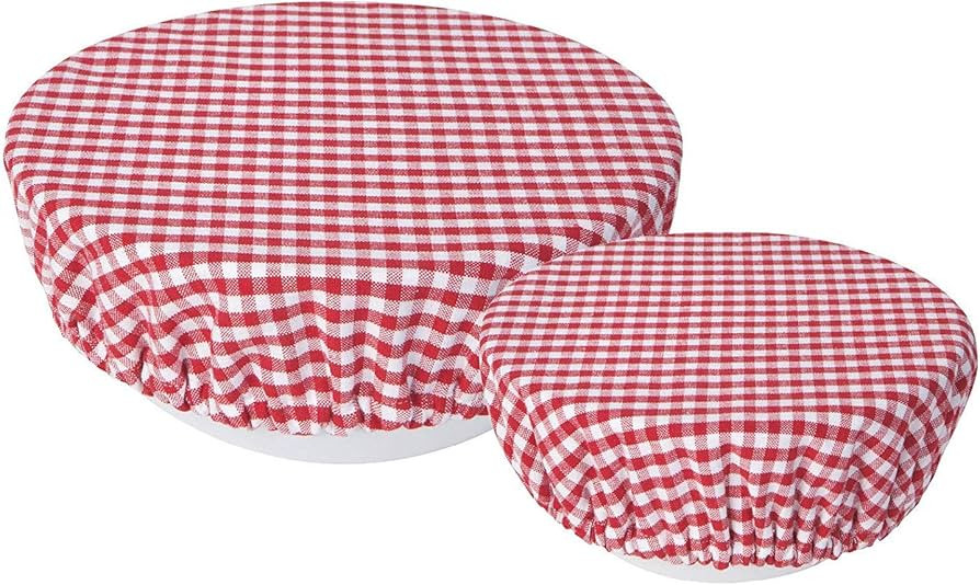 NOW DESIGNS 2 Gingham Bowl Cover Set, 1 EA | Amazon (US)