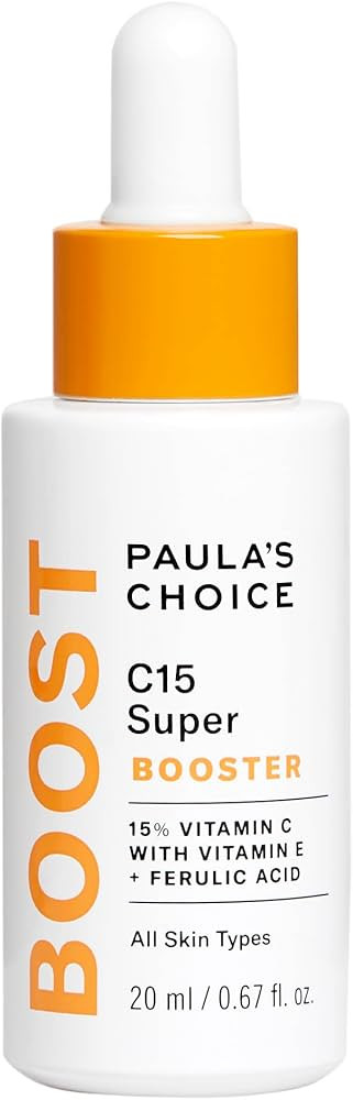 Paula's Choice BOOST C15 Super Booster, 15% Vitamin C with Vitamin E & Ferulic Acid, Skin Brighte... | Amazon (US)