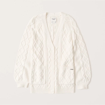 Chunky Knit Cardigan | Abercrombie & Fitch (US)