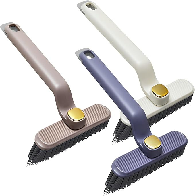 3 Pcs 360-Degree Rotating Multi-Function Hard Bristle Crevice Cleaning Brush, 3-in-1 V-Shaped Gro... | Amazon (US)
