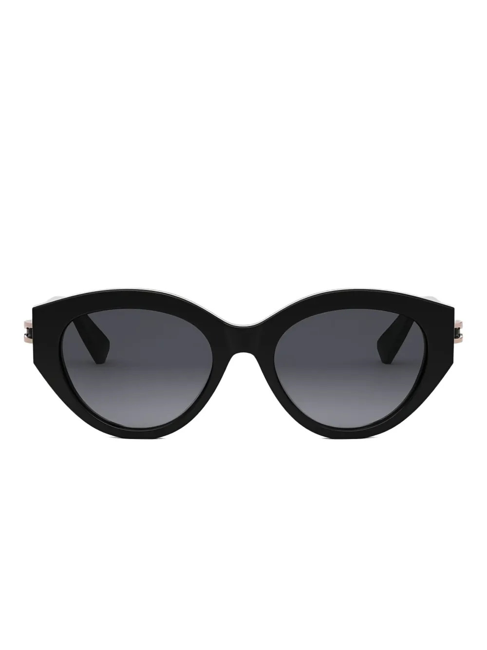Bvlgari Oval Sunglasses | Black | FARFETCH | Farfetch Global