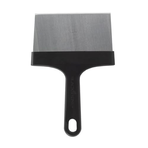 Blackstone Griddle Scraper – Heavy Duty Flat Top BBQ Grill Scraper for Cleaning – Stainless Steel Metal Construction with Long Handle – Multipurpose Kitchen Food Scraper & Chopper Accessories - 5061 | Amazon (US)