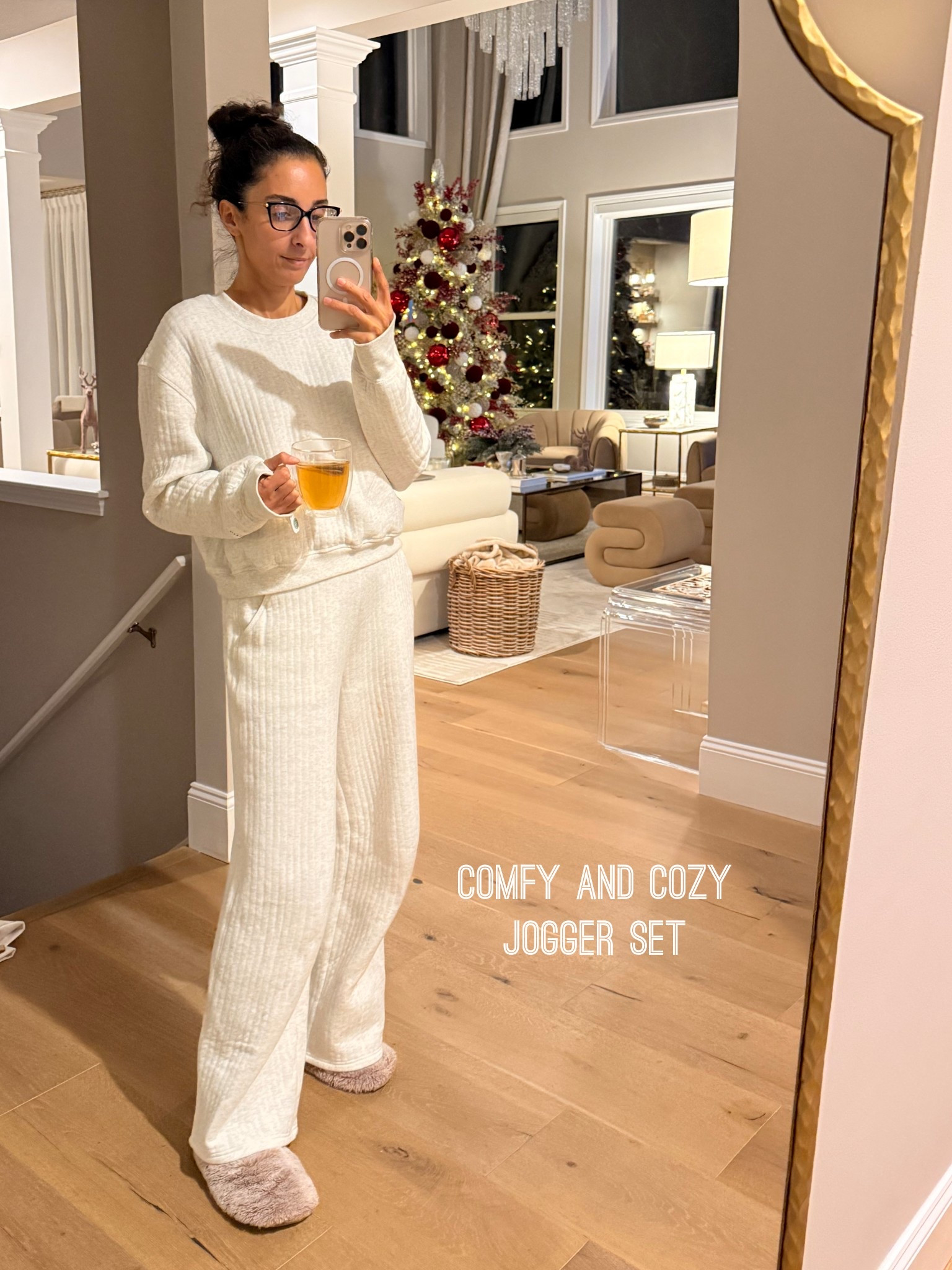A gift from my kids and I’ve been living in this set! Comfy and cozy! Comes in other colors too! 

#LTKdayinmylife #LTKActive #LTKHome