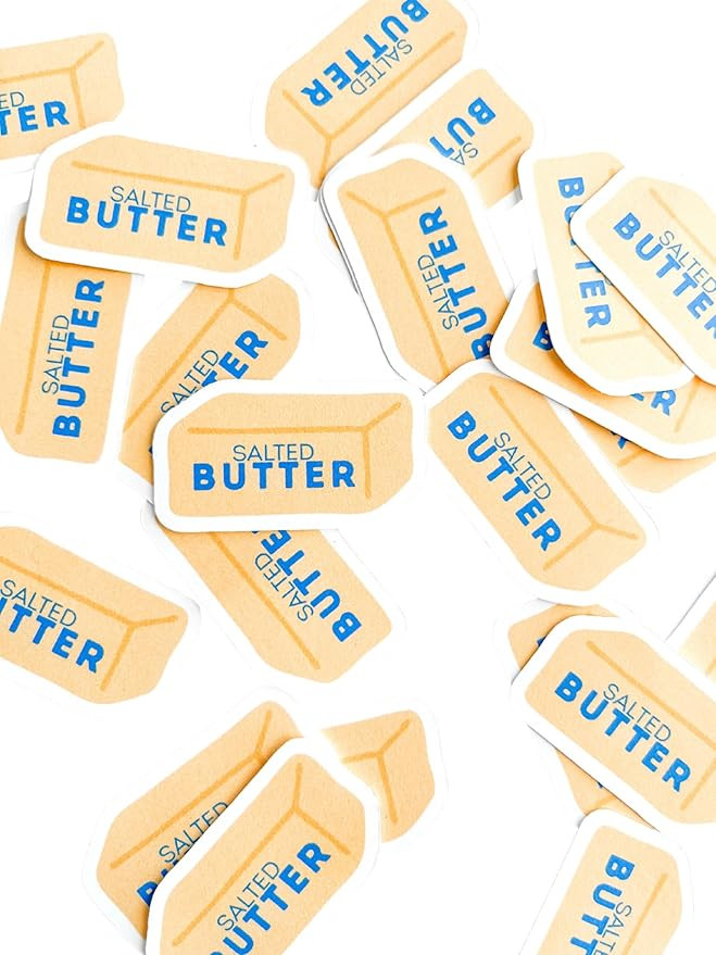 Salted Butter Party Confetti – Butter Yellow Table Decorations for Birthday Parties, Brunches, ... | Amazon (US)
