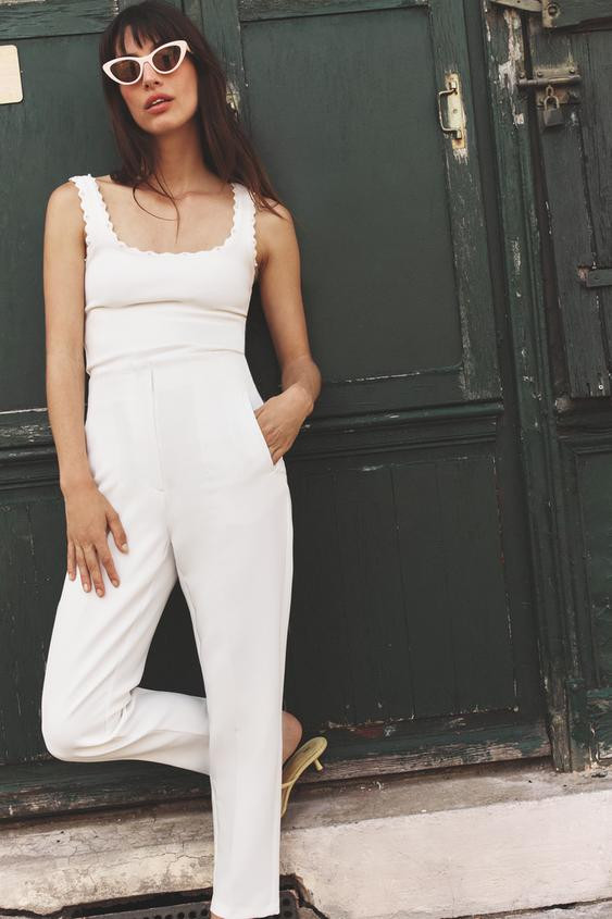 STRETCH PEARL TOP | Zara US