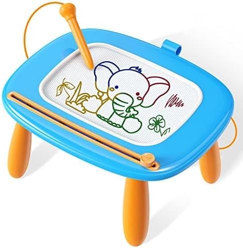 Seimome Toddlers Toys Ages 1-3, Magnetic Drawing Board, Toddler Boy Toys for 1 2 3 Years Old, Doo... | Amazon (US)