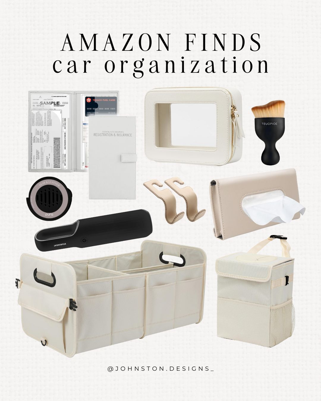 Keep your car tidy with these Amazon car organization finds! From storage bins to cleaning tools, make your trips more organized. Car organization, storage, organizer, new car, Amazon finds. 

 #LTKFindsUnder50