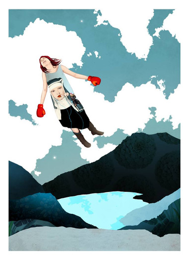 Black Blue - Limited Edition of 35 Art Print