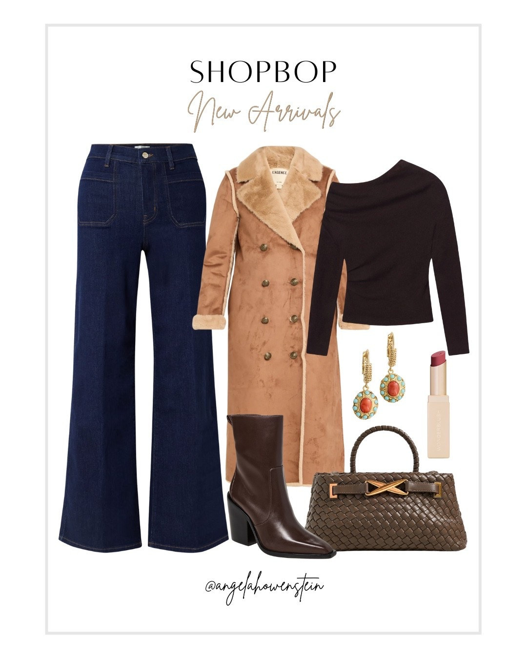 Loving these new arrivals from Shopbop — such a chic winter outfit with rich tones and classic pieces. Easy to dress up and so versatile for the season.

#ltkstyle #ltkfashion #shopbop #newarrivals #winteroutfit #classicstyle #casualchic #ltkfinds



#LTKSeasonal #LTKootd #LTKHoliday