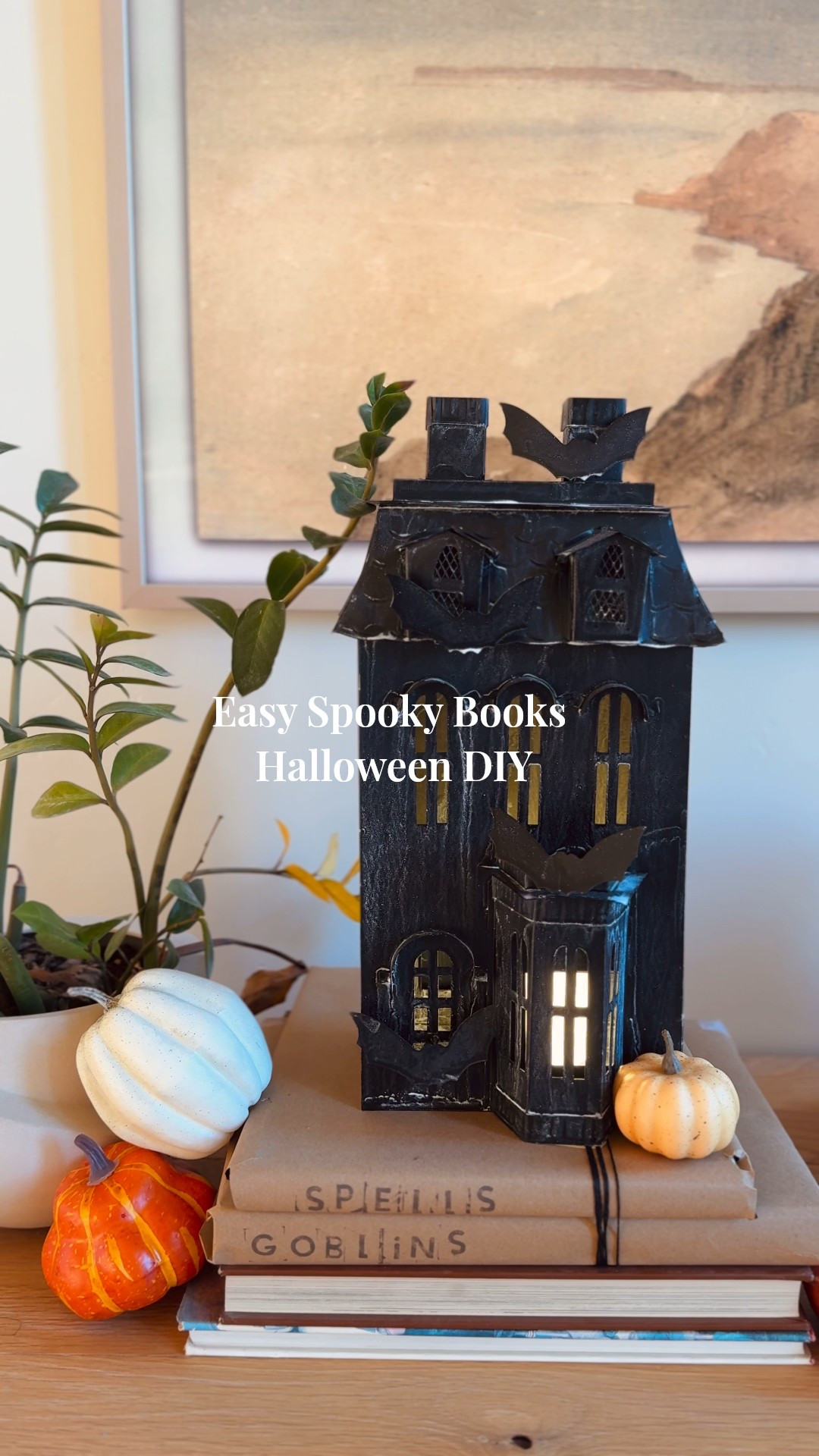 Easy Halloween decor DIYY