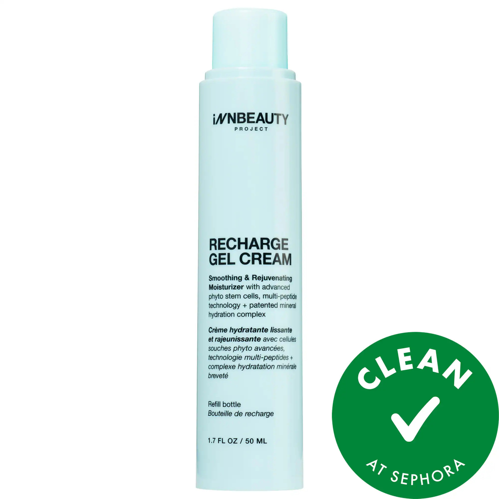 INNBEAUTY PROJECT Recharge Gel Cream Smoothing & Plumping Moisturizer 1.7 oz/50 mL | Sephora (US)