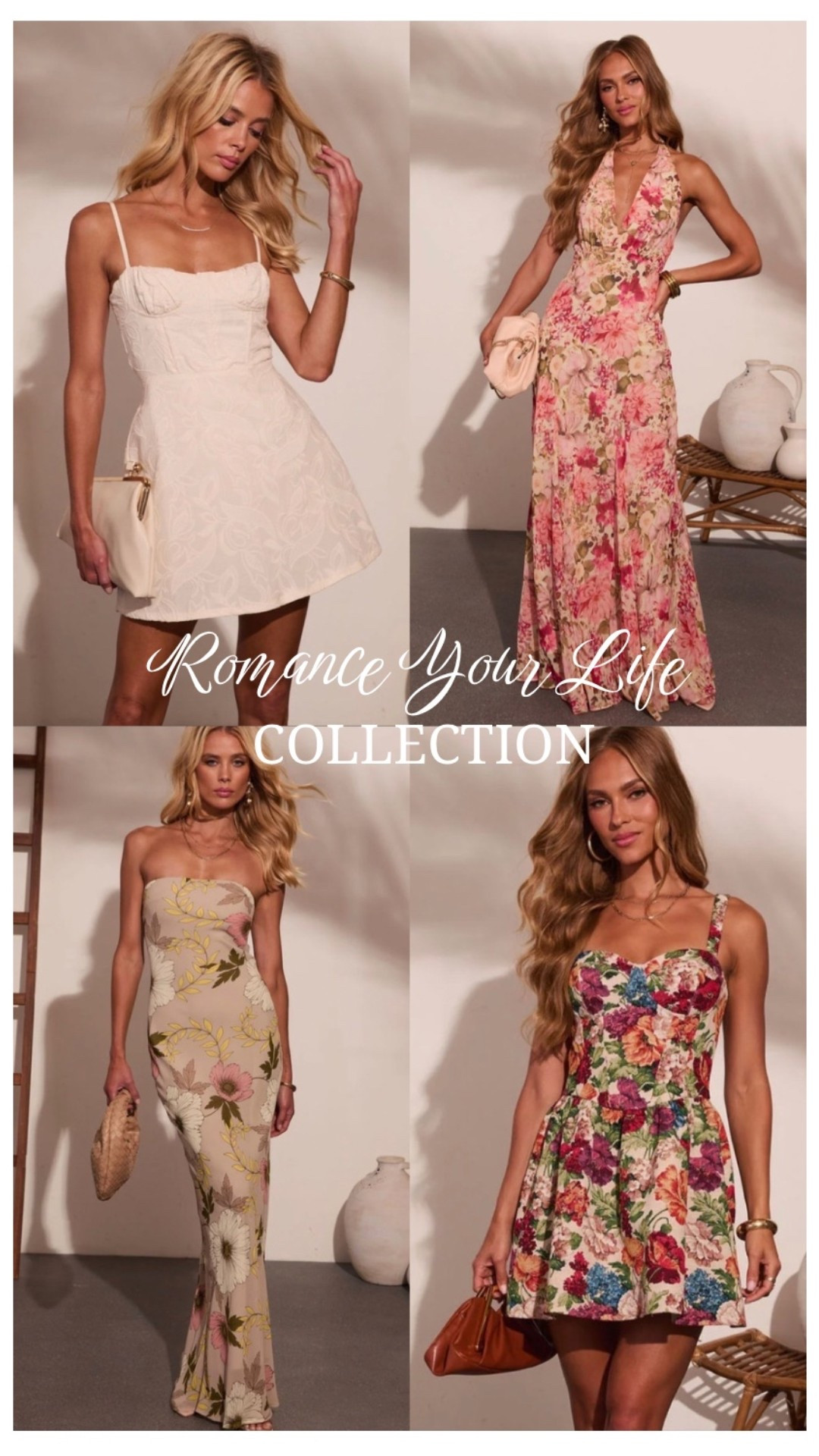 New Romance Your Life Collection launch at VICI Collection. Fall florals, feminine romance, lace, elegance this collection has it all!  Shop my favs & use code KRISTYSAVE35 until 7/31/26 or use code KRISTYSAVE30 after.  

#FallTransition #FallFlorals #FallOutfit #FallFit #FallOutfitInspiration #VICICollection #FallMaxiDress #FallMiniDress #MinBridalDress #BridalDress #BacheloretteDress

#LTKootd #LTKOver40 #LTKSeasonal