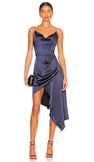 Jacinda Dress in Navy | Revolve Clothing (Global)