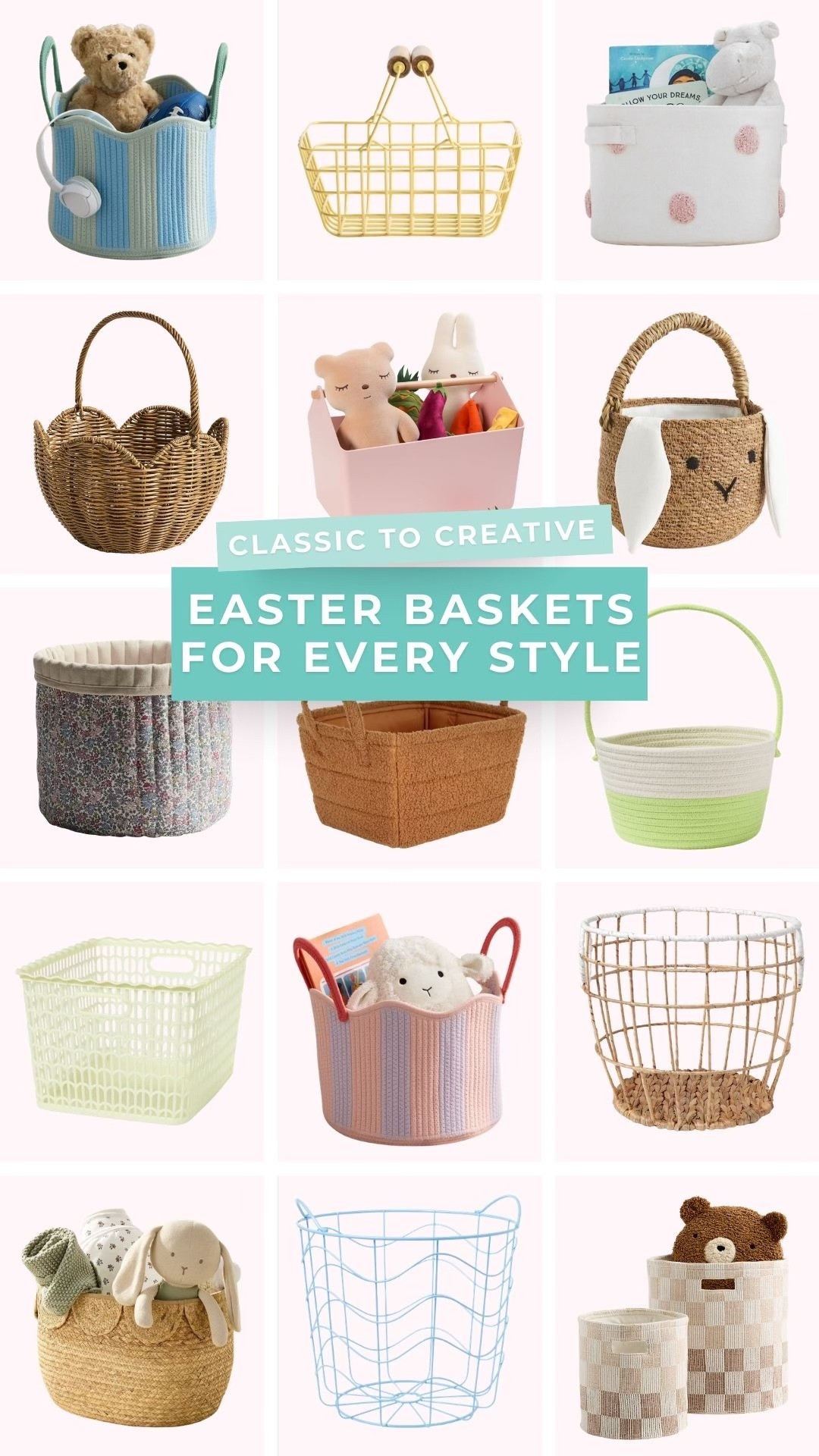 From classic to creative, Easter baskets in every style, at every budget! 🐰

#LTKKids #LTKBaby #LTKSeasonal