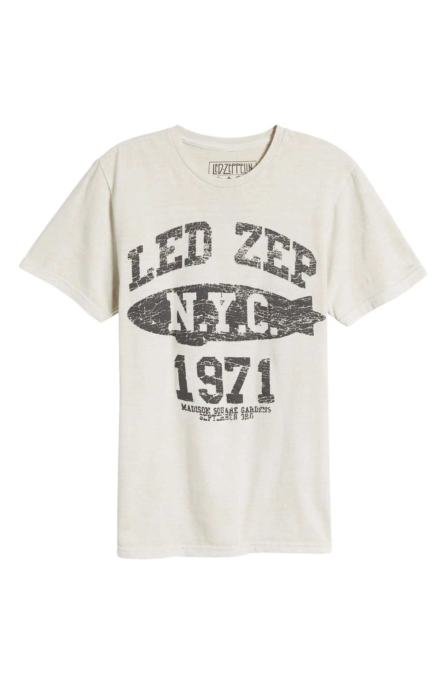 Philcos Led Zeppelin NYC Blimp Cotton Graphic T-Shirt | Nordstrom | Nordstrom