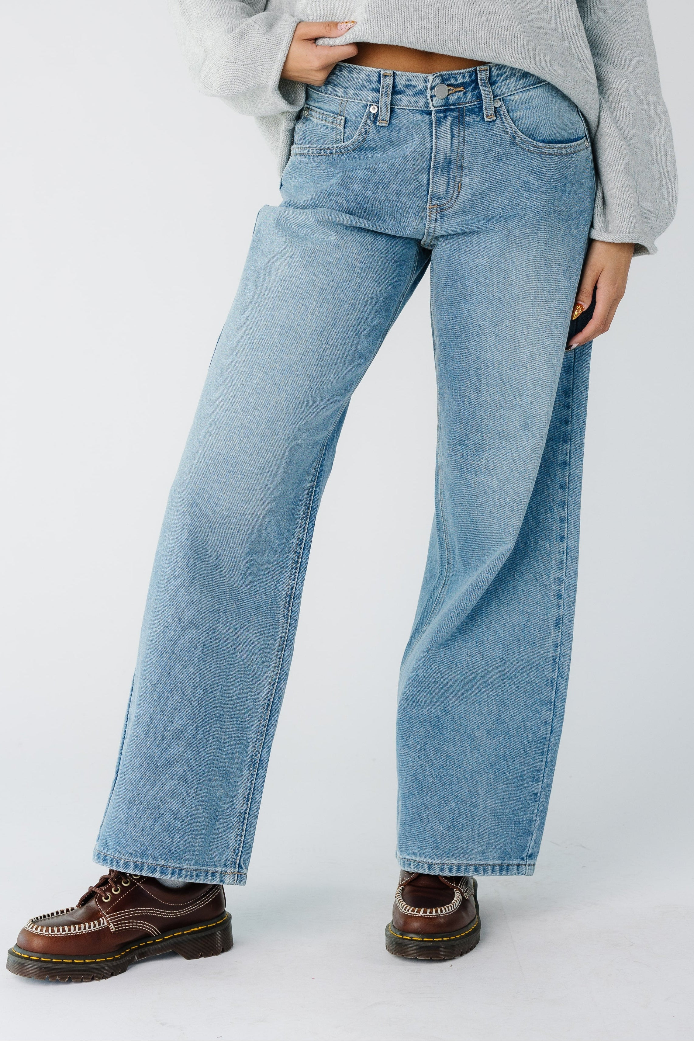 Baggy Wide Leg Denim | Called To Surf