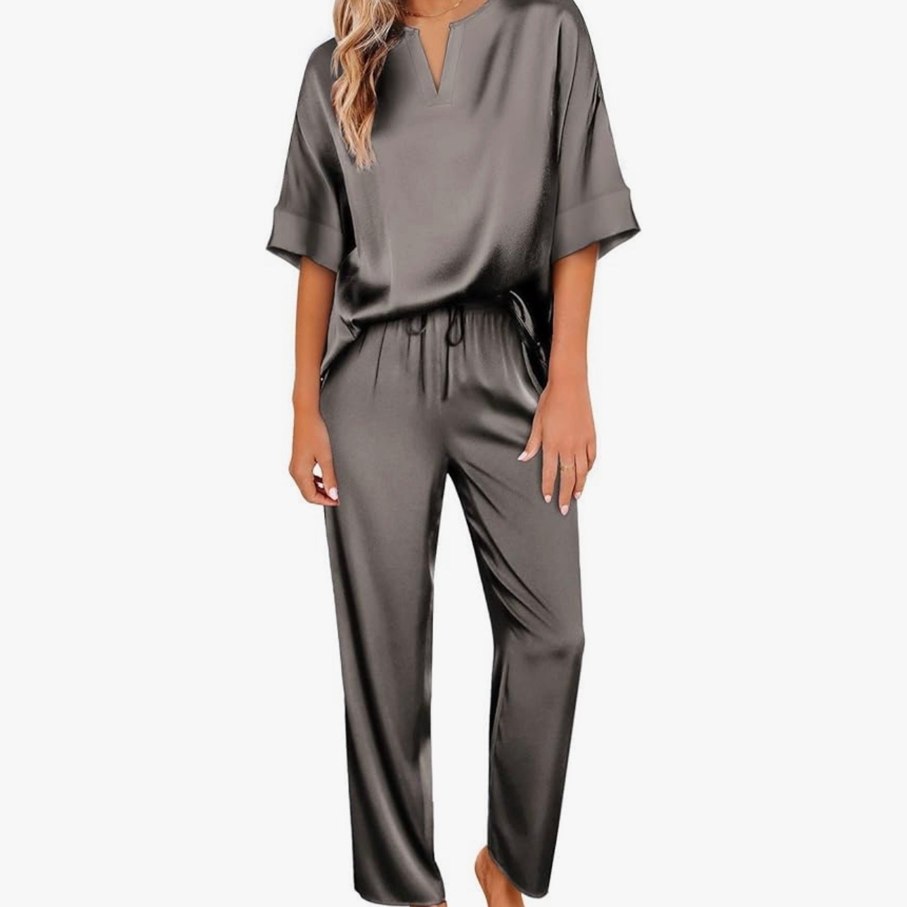 My favorite pajamas are on sale! 

These come in about 30 different colors/patterns.

They fit true to size and are really good quality.

They wash very well and are so good for travel because they don’t take up much space in the suitcase. 

There is also a round neck style and a long sleeve version. 

They make a great Christmas gift, as well. 

#LTKFindsUnder50 #LTKHoliday #LTKGiftGuide