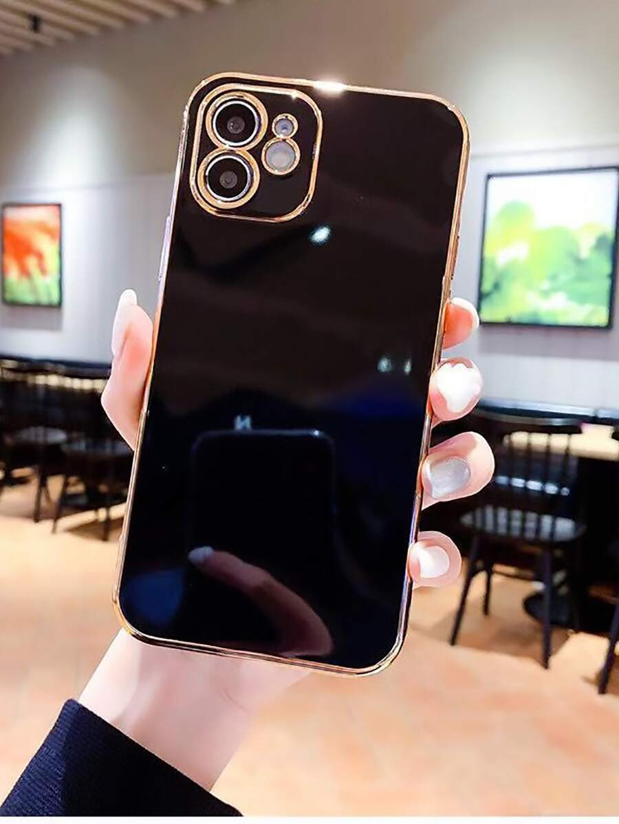 Contrast Frame Phone Case | SHEIN