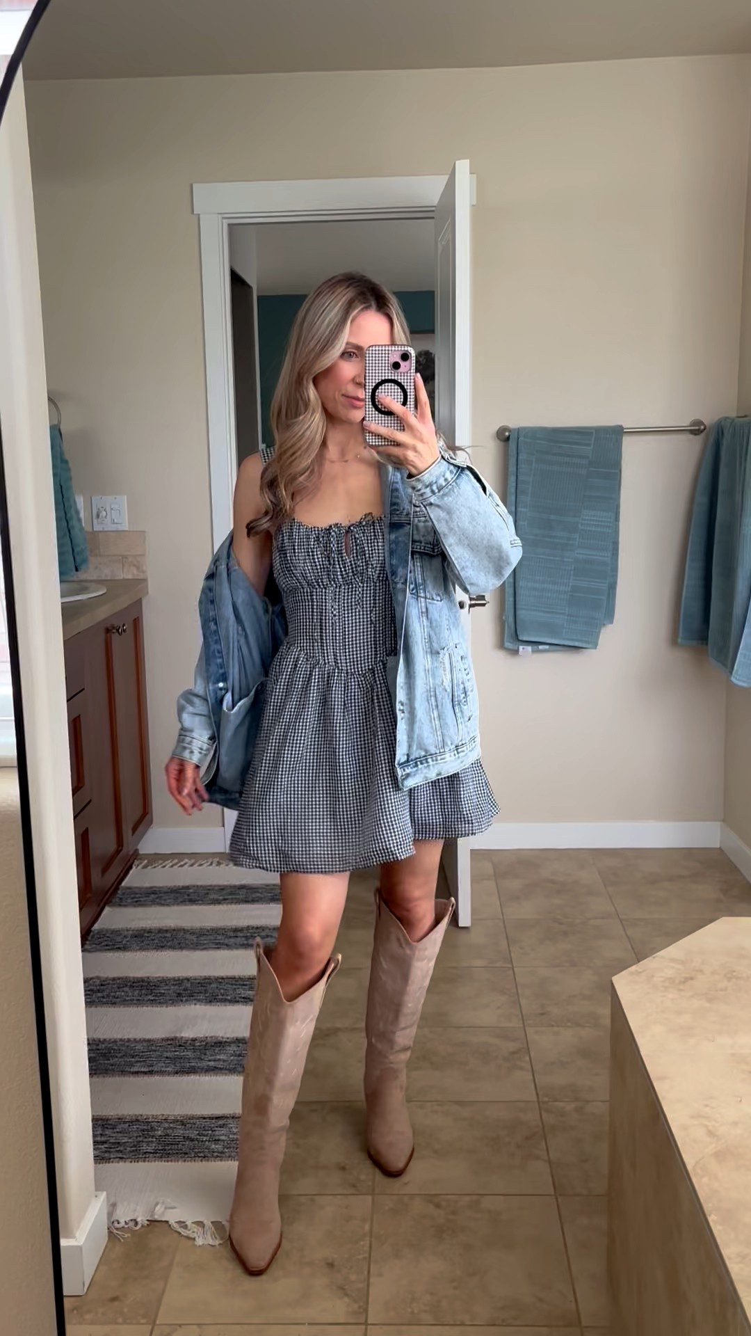 Western look for my son’s first rodeo birthday! Wearing an XS in dress. Runs big IMO

#LTKgrwm #LTKootd #LTKmomlife