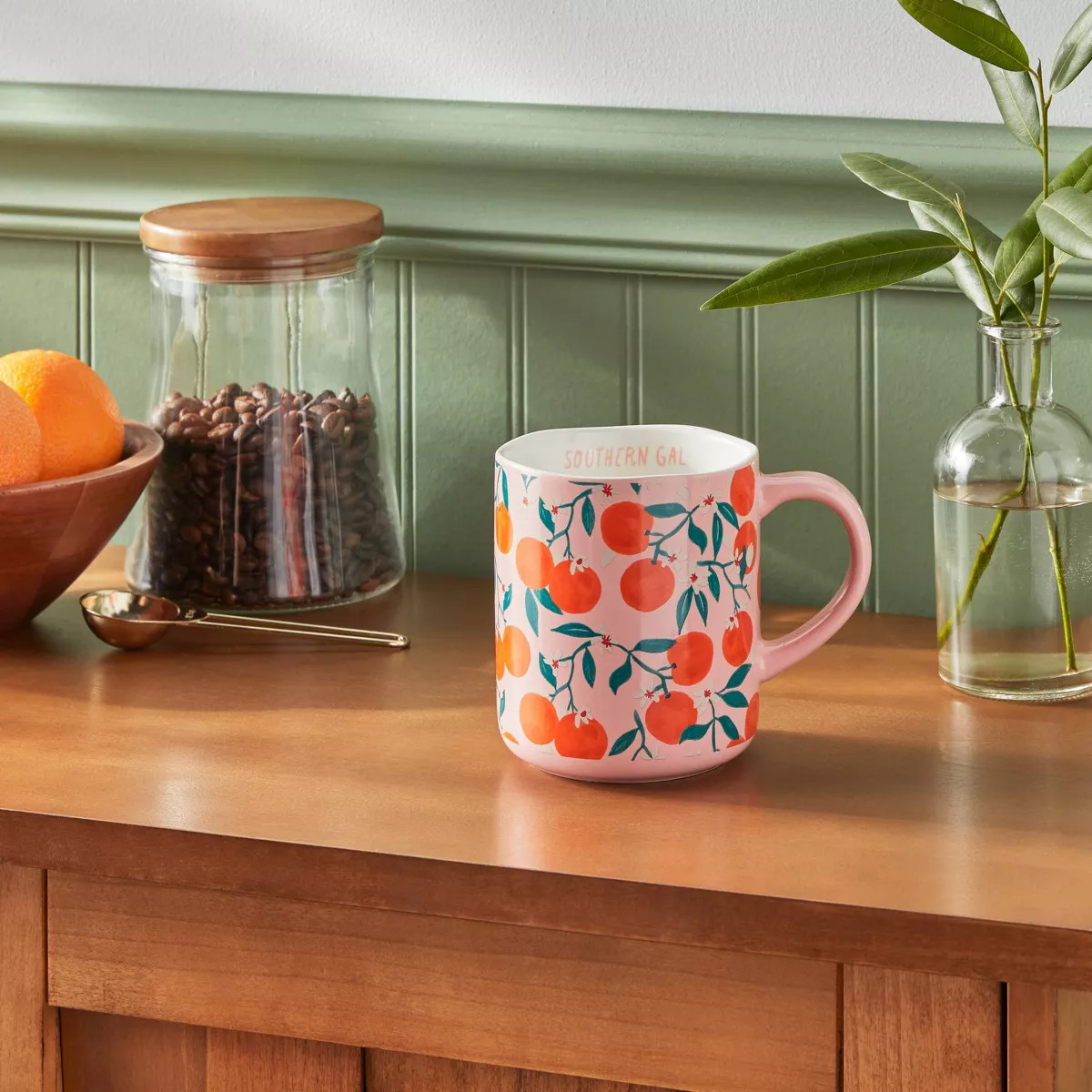 16oz Stoneware Southern Gal Mug Pink - Opalhouse™ | Target