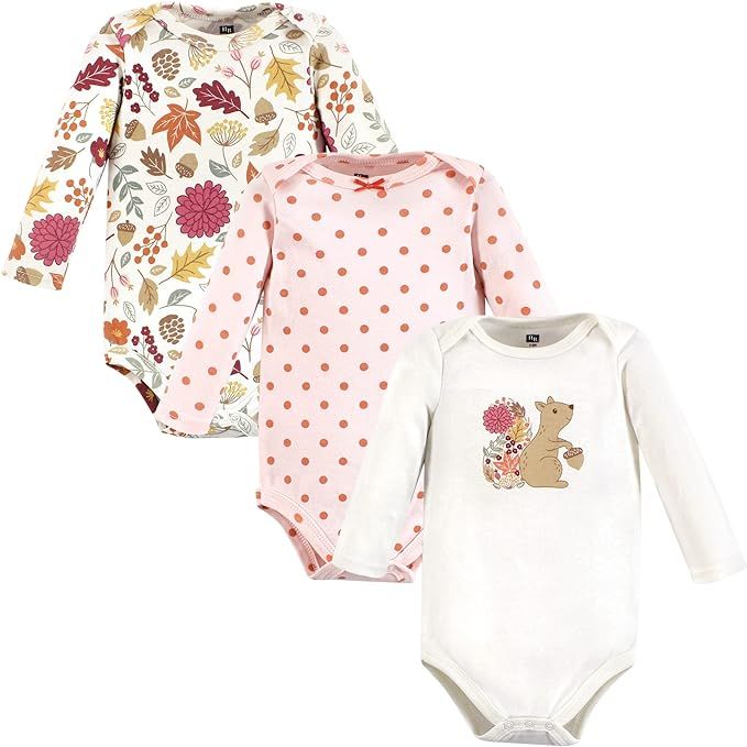 Hudson Baby unisex-baby Cotton Long-sleeve Bodysuits | Amazon (US)