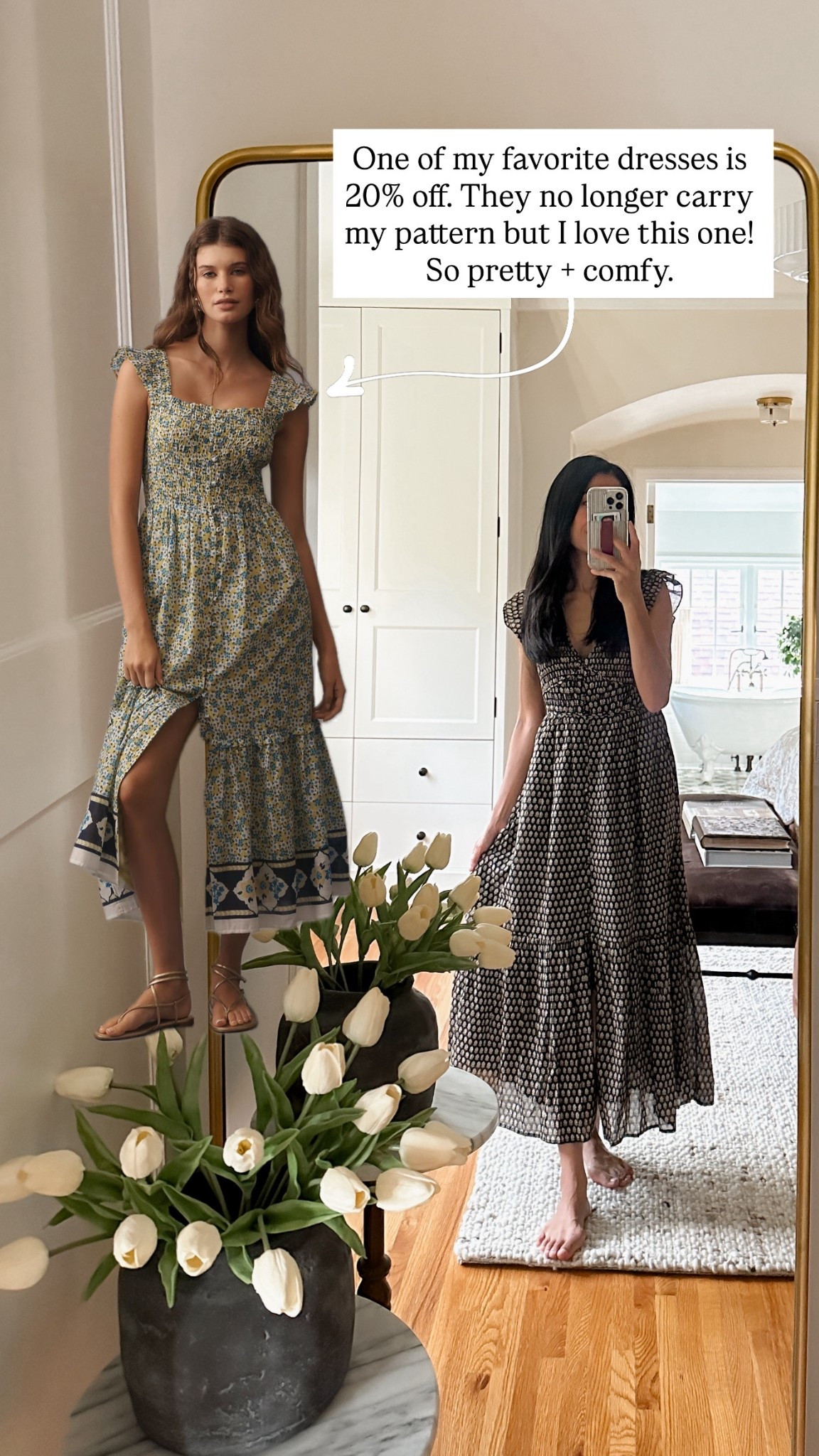 Code ANTHRO20 for 20% off until 3/9. Comes in different patterns and has pockets! 

#LTKSpringSale #LTKSaleAlert #LTKPetite