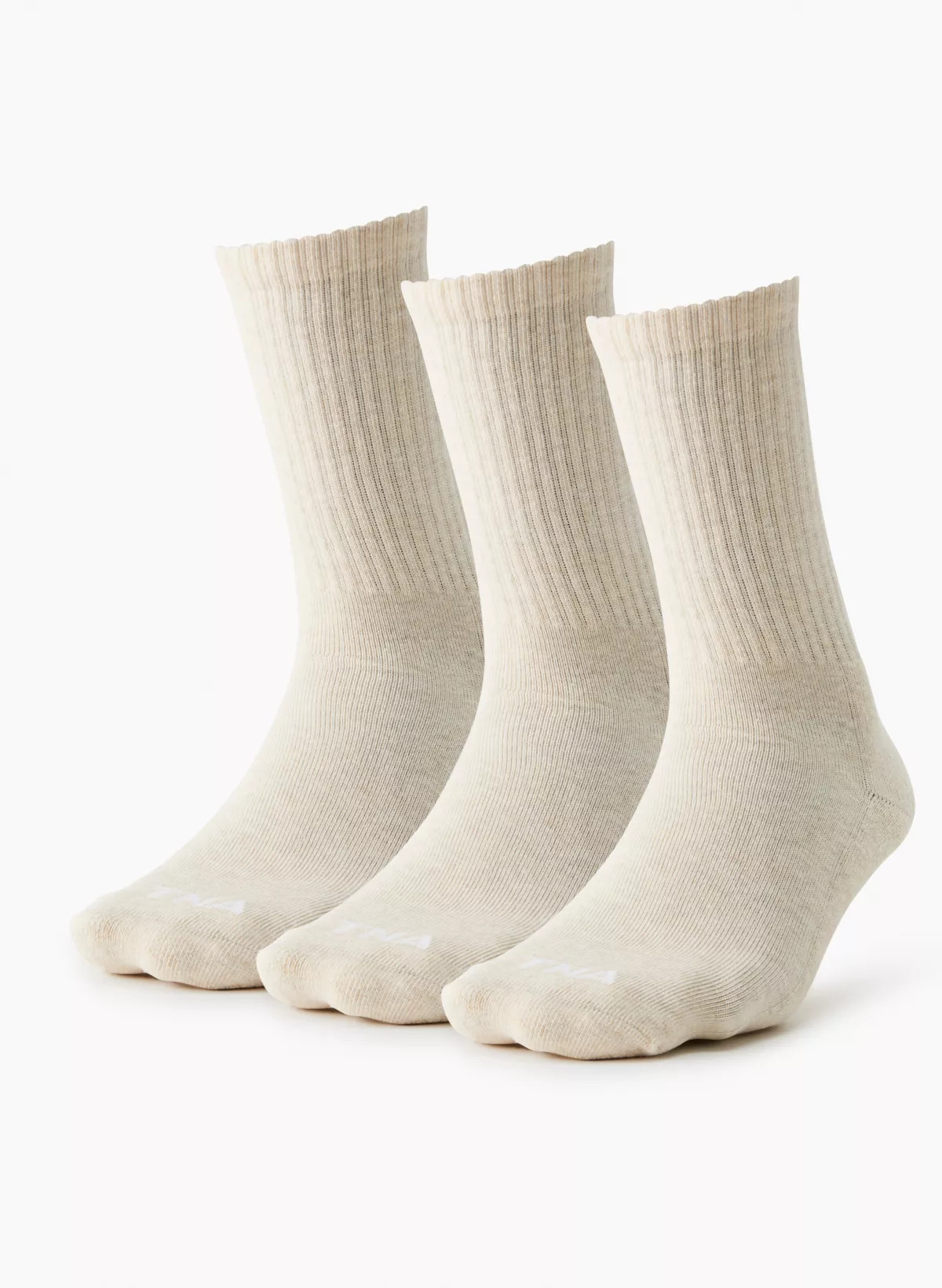 BASE CREW SOCK 3-PACK | Aritzia
