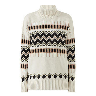 BARBOUR Nyla Fair isle Sweater - CR52 | Brown Thomas (IE)