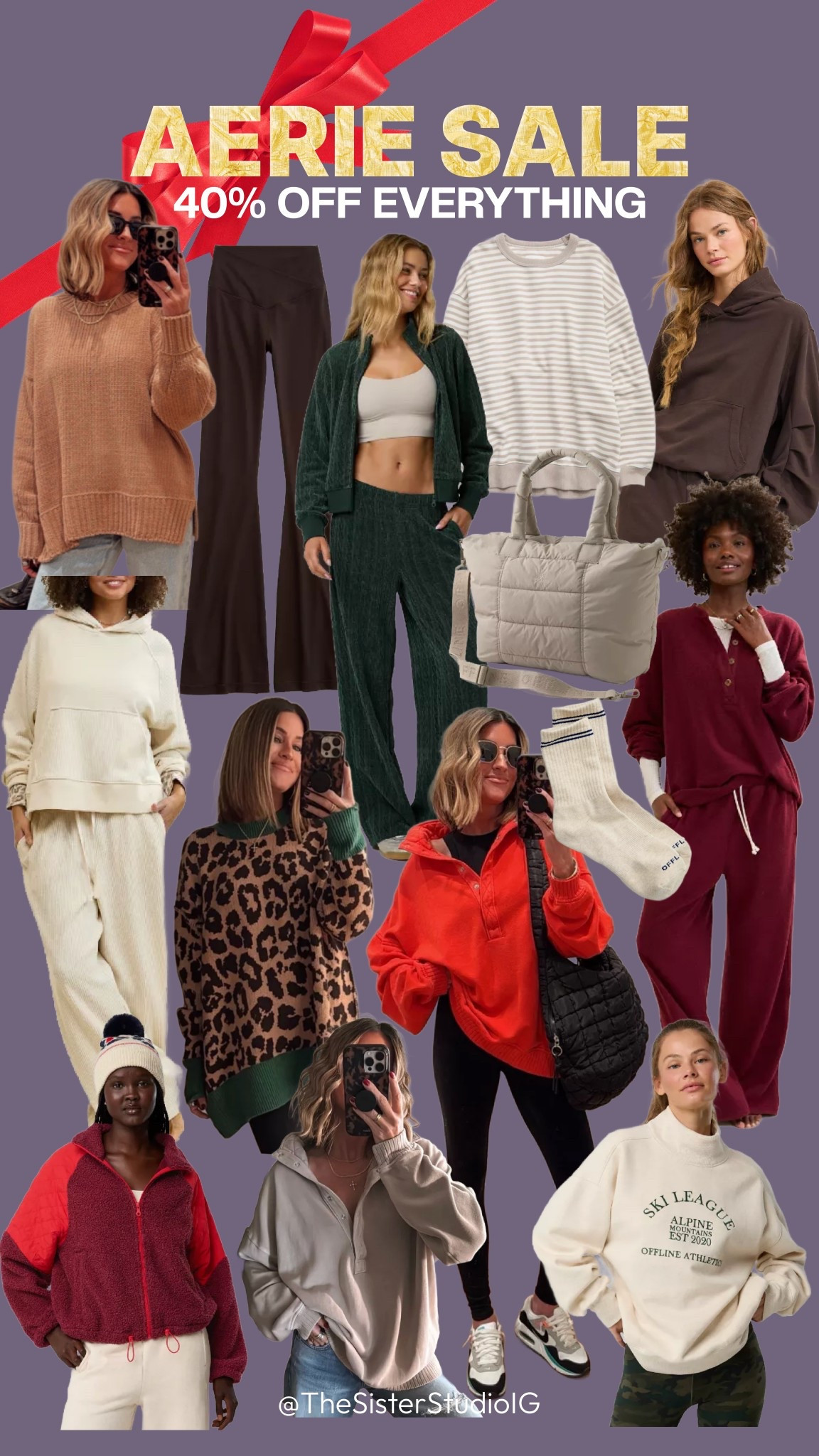 Aerie Black Friday sale! 40% off everything!

#LTKHoliday #LTKCyberWeek #LTKSaleAlert