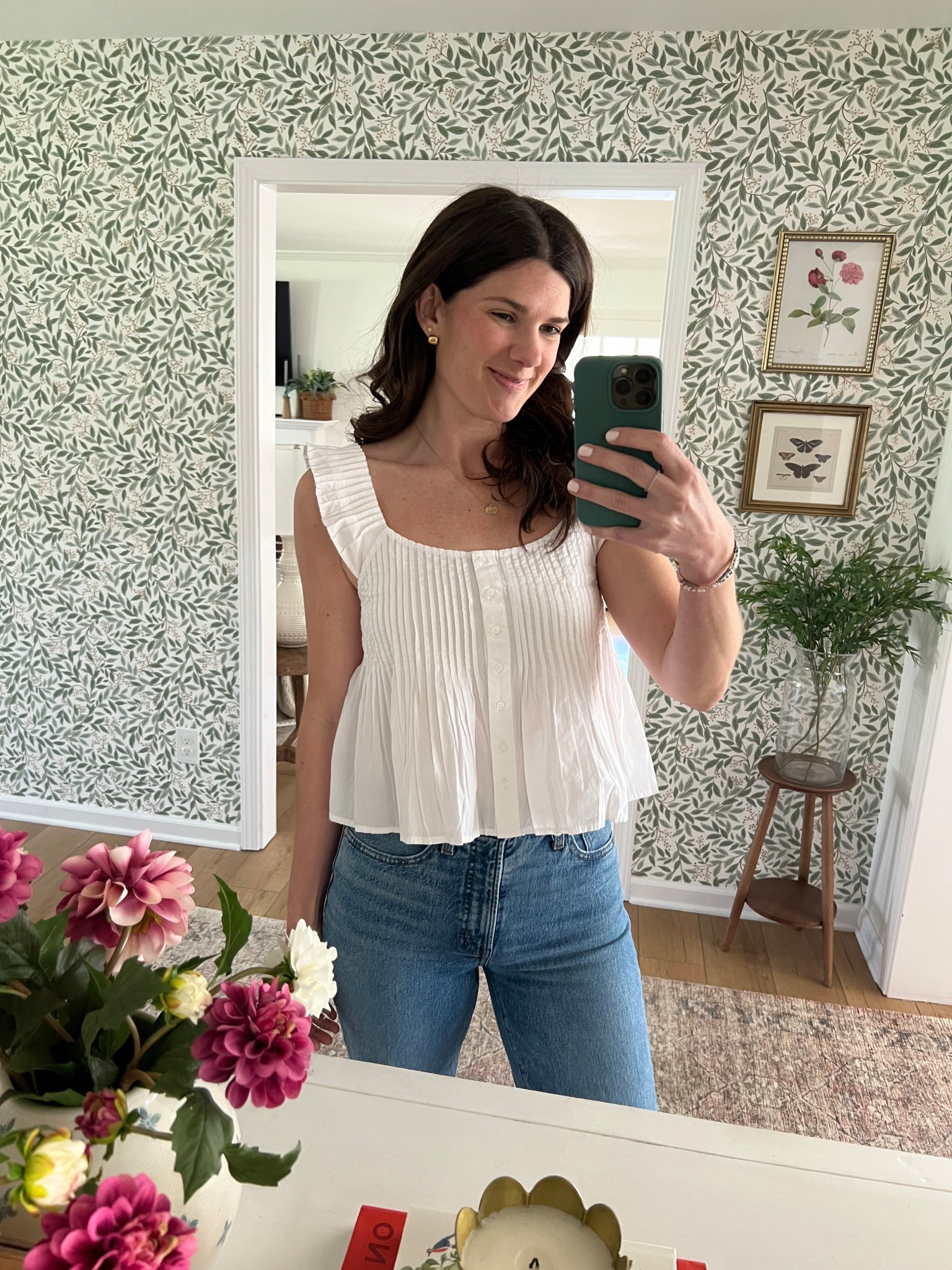 This J.Crew top is now over 50% off 🤩 so cute for summer and love that it’s bra friendly with a classic design 

#LTKStyleTip #LTKSaleAlert #LTKSeasonal
