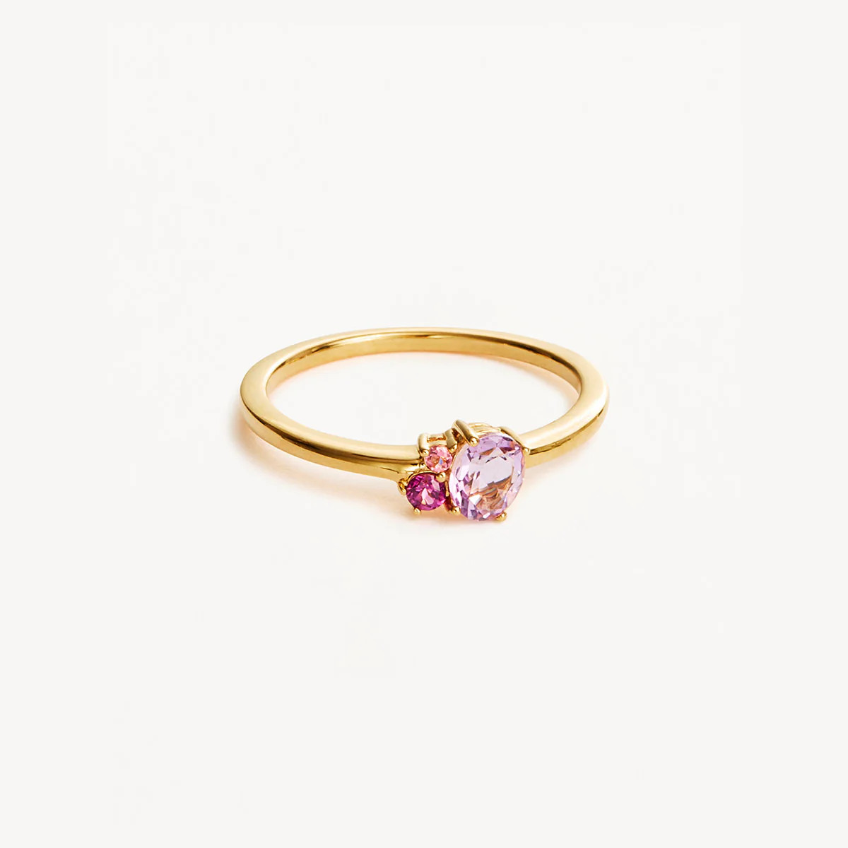 18k Gold Vermeil Kindred Birthstone Ring - October | By Charlotte