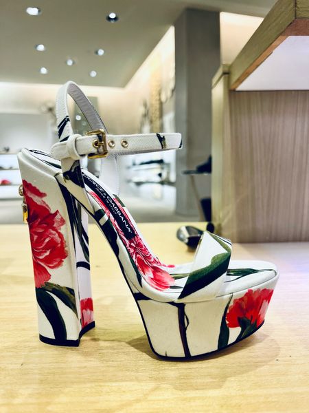Floral platform sandals that are show stoppers. On sale!

#LTKSeasonal #LTKshoecrush #LTKFind