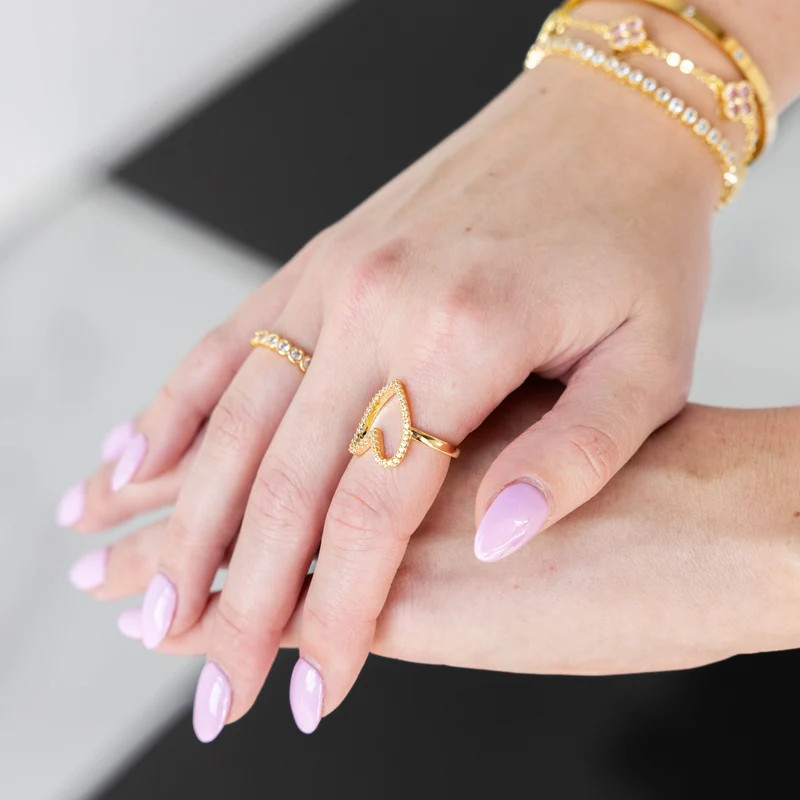 Open Heart Ring | Modern Locke