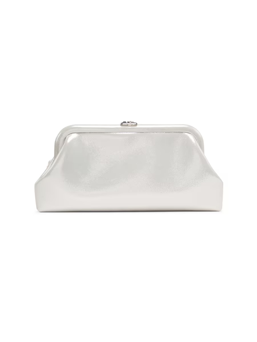 Skylar Shimmer Suede Clutch | Saks Fifth Avenue